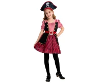 Role play set for kids Pirate Girl (hat, dress, belt), size 110/120 cm